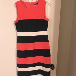Tommy Hilfiger striped sleeveless dress